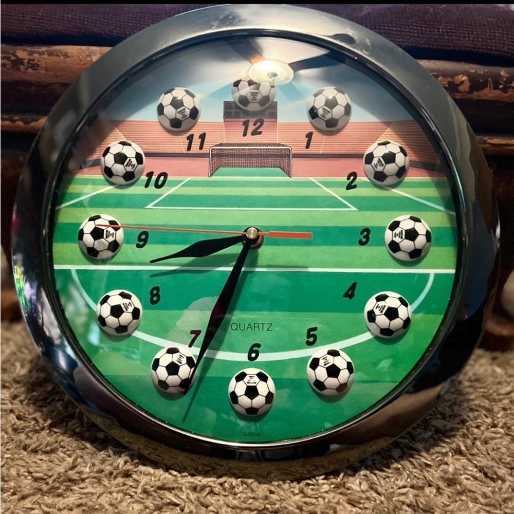 Kid’s soccer clock